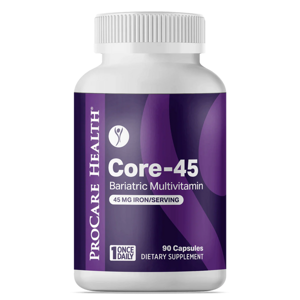 Core-45 Bariatric Multivitamins (w/ 45mg Iron)