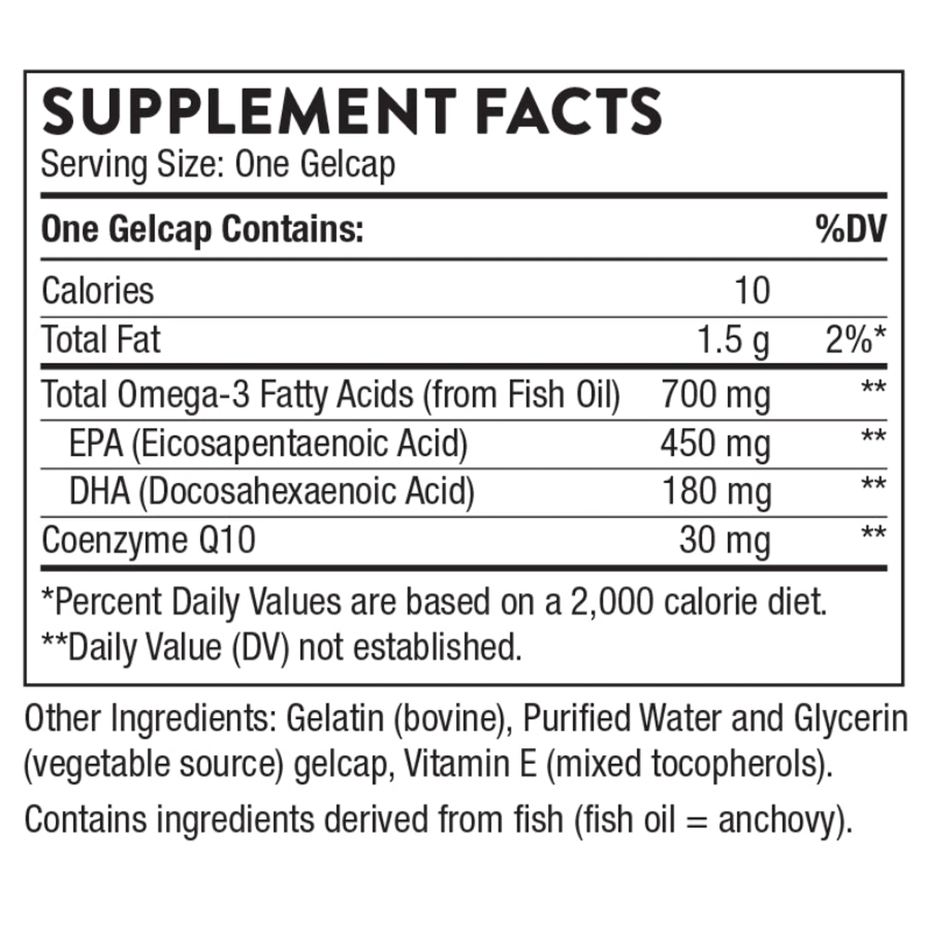 Omega 3 CoQ10